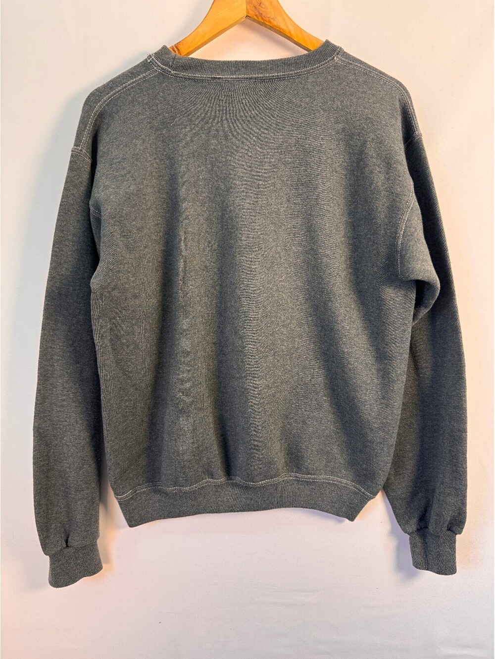 Vintage Planet Hollywood Denim Patchwork Sweatshirt Y2K Art To Wear Crewneck M - Picture 4 of 7